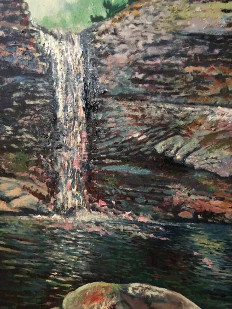 Petit Jean Oklahoma, Original Art: Oil on Canvas